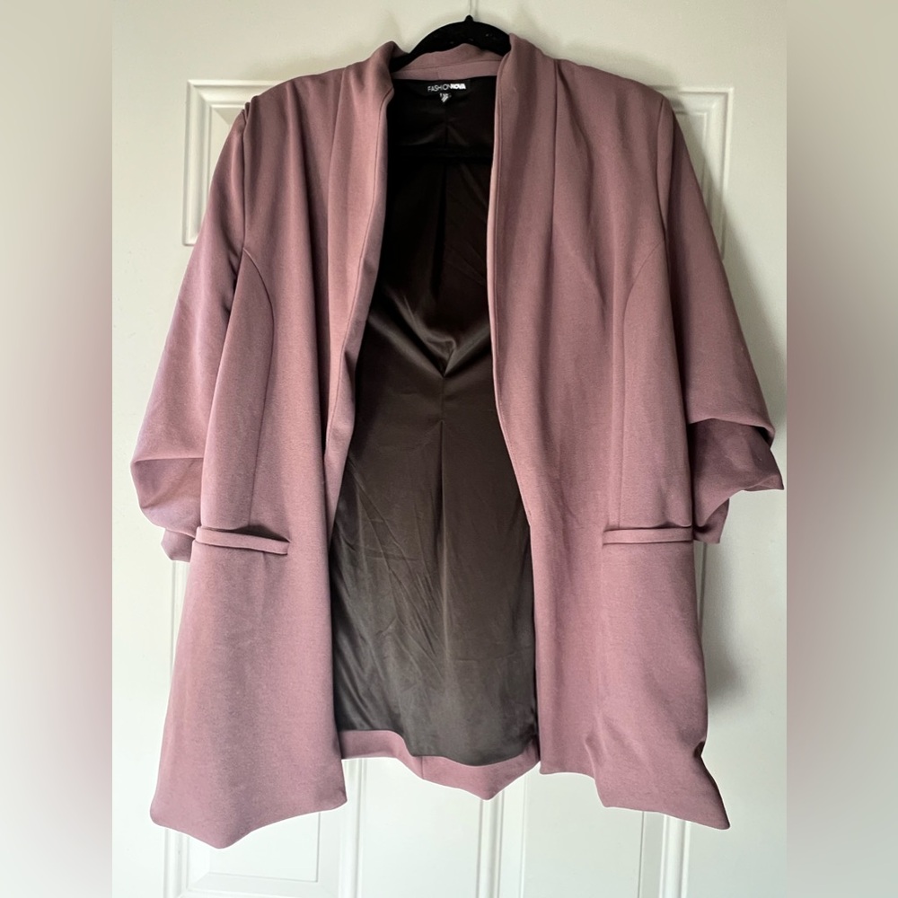 Fashion Nova Purple Celine Blazer Size XL